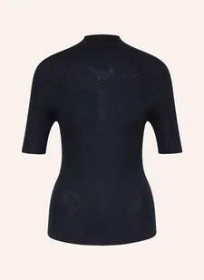 Boss Dzianinowa Koszulka Faleri blau - BOSS - Swetry damskie - miniaturka - grafika 1