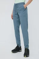 Spodnie sportowe damskie - Jack Wolfskin spodnie outdoorowe damskie proste medium waist - miniaturka - grafika 1