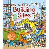 Pozostałe książki - Usborne Publishing Ltd Look Inside a Building Site - miniaturka - grafika 1