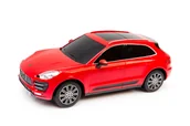 Zabawki zdalnie sterowane - Porsche Macan Turbo skala 1:24 Rastar 71800 samochód sterowany czerwony - miniaturka - grafika 1