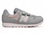 Buty dla dziewczynek - Buty Dziecięce New Balance 500 Kv500Kgy Rzepy 30 - miniaturka - grafika 1