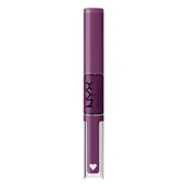 Szminki - NYX Professional Makeup Professional Makeup - SHINE LOUD HIGH PIGMENT LIP SHINE - Płynna, dwustronna pomadka do ust - 6.8 ml - SHAKE THINGS UP NYXLPSTUP - miniaturka - grafika 1