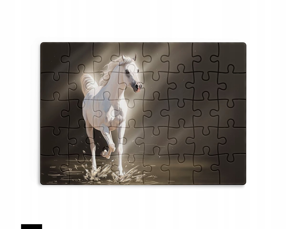 Puzzle 30/70/96/110 Elementów Sublimacja + Eko Pudełko Konie Różne Grafiki