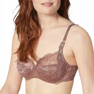 Biustonosze - Triumph biustonosz miękki brązowy koronkowy Peony Florale W r. 75B - miniaturka - grafika 1
