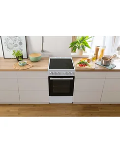 Kuchenka elektryczna Kuchnia z płytą ceramiczną GORENJE (S)_ GEC5A21WG-B 740525 - Kuchenki elektryczne - miniaturka - grafika 1