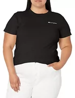 Koszulki i topy damskie - Champion Klasyczny t-shirt damski, czarny, średni - miniaturka - grafika 1