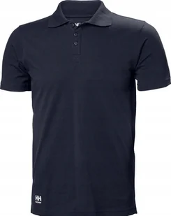 Helly Hansen T-shirt HELLY HANSEN Manchester Polo, blue M - Koszulki męskie - miniaturka - grafika 1