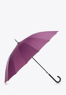 Parasol półautomatyczny szeroki fioletowy - Parasole - miniaturka - grafika 1