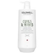 Szampony do włosów - Goldwell Dualsenses Curls & Waves Szampon nawilżający do loków i fal 1000 ml - miniaturka - grafika 1