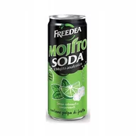 Napoje gazowane - Crodo Lemonsoda Mojito - Gazowany napój cytrynowo miętowy (330 ml) E91C-5943778457889 - miniaturka - grafika 1