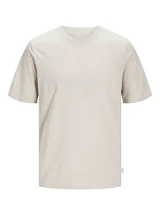 Jack & Jones Koszulka "Relaxed" w kolorze kremowym - Koszulki męskie - miniaturka - grafika 1