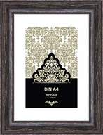 Ramki na zdjęcia - Nielsen Design Ramka Design Accent Vintage 21x29.7 Czarna 3221103 - miniaturka - grafika 1