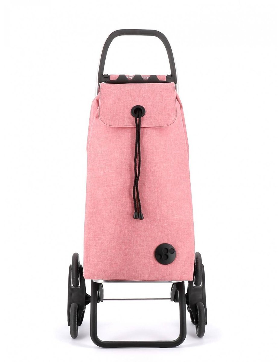 Wózek na zakupy na schody Rolser I-Max TWEED - coral