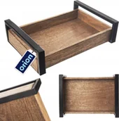 Tace i patery - Orion Taca do serwowania drewniana MANGO 30,5x22 cm - miniaturka - grafika 1