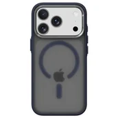 Etui i futerały do telefonów - Etui WINNER GROUP Matte Frame MagSafe do Apple iPhone 17 Pro Niebieski - miniaturka - grafika 1