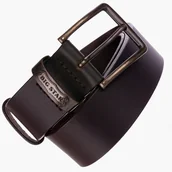 Paski - Pasek BIG STAR Skórzany Brązowy MM675008 Brązowy 100 - miniaturka - grafika 1