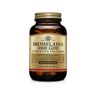 Układ pokarmowy - Solgar Bromelaina 1000 GDU ze świeżych ananasów x 60 kaps - miniaturka - grafika 1