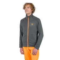 Bluzy narciarskie - Bluza męska Rossignol Blackside Fleece Fz - miniaturka - grafika 1