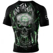 Kimona, stroje i obuwie - Octagon Rashguard SpiderSkull Krótki Rękaw - miniaturka - grafika 1