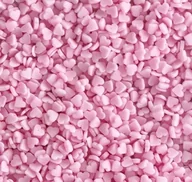 Dodatki do ciast w proszku - POSYPKA CUKROWA - SERCA SERDUSZKA różowe micro 20g - miniaturka - grafika 1