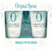 Kremy dla dzieci - Original Sprout Baby's First Bath zestaw do kąpieli dla dzieci - miniaturka - grafika 1