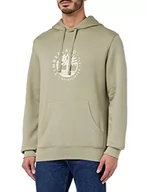 Bluzy męskie - Timberland Refiber Hooded Sweat Bluza męska, Laurel Oak, XXS - miniaturka - grafika 1