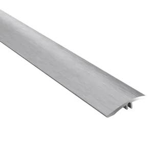Arbiton Profil podłogowy PRODUO 38 wyrównujący srebrny szczotka 0,93 m - Listwy przypodłogowe - miniaturka - grafika 1