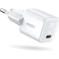 Ładowarki do telefonów - Aukey Szybka ładowarka sieciowa mała Pd 3.0 - miniaturka - grafika 1