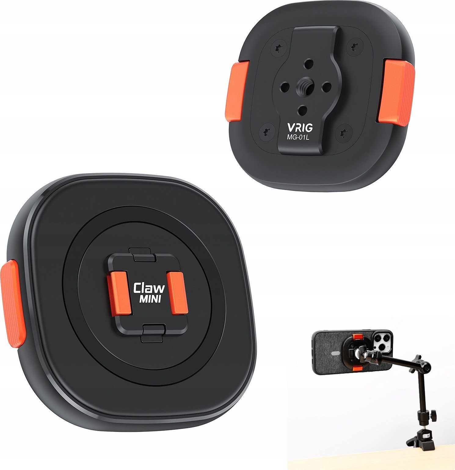 VRIG Uchwyt na System CLAW MINI na Gwint 1/4'' do Telefonu Smarftona VRIG / MG-01L