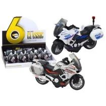 Motocykl z napędem frykcyjnym 1:10 MIX Leantoys - Samochody i pojazdy dla dzieci - miniaturka - grafika 1
