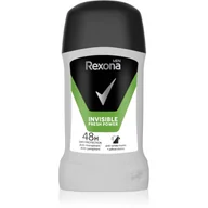 Dezodoranty i antyperspiranty męskie - Rexona Motion Sense Men Dezodorant sztyft Invisible Fresh Power 48H 50ml - miniaturka - grafika 1