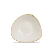 Miski i półmiski - Churchill MISKA TRÓJKĄTNA STONECAST BARLEY WHITE 23,5 cm - miniaturka - grafika 1