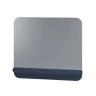 Lustra - Lustro łazienkowe z półką prostokątne 70X86X14 cm Devo Gloria 2.0 perfect touch parisian blue GL2-LUPL70-1-F103 - miniaturka - grafika 1