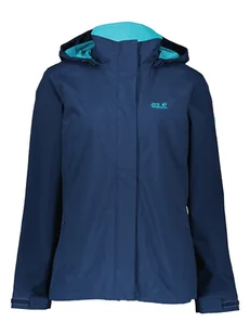Jack Wolfskin Kurtka przeciwwiatrowa w kolorze granatowym - Kurtki i kamizelki sportowe damskie - miniaturka - grafika 1