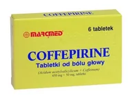Leki przeciwbólowe - MARCMED COFFEPIRINE 6 tabl. - miniaturka - grafika 1