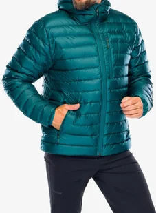 Kurtka puchowa Marmot Highlander Hoody - dark jungle - Kurtki męskie - miniaturka - grafika 1