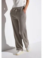 Spodnie damskie - Street One Spodnie w kolorze szarobrązowym - miniaturka - grafika 1