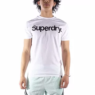 Superdry Męski T-shirt, Optic, XL - Koszulki męskie - miniaturka - grafika 1