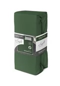 Prześcieradła - Prześcieradło jersey z gumką soft 220x200 zielone na materac 25 cm - miniaturka - grafika 1