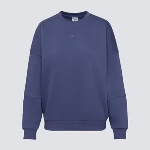 REEBOK BLUZA LUX OVERSIZED CREW - Bluzy damskie - miniaturka - grafika 1