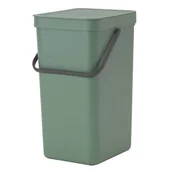 Kosze na śmieci - Brabantia Nowości Kosz kuchenny na śmieci 16l Sort&amp;Go zielony 129827 129827 - miniaturka - grafika 1