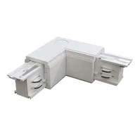 Lampy pozostałe - TRINITY łącznik L 90 st lewy biały do szyny 3-fazowej natynkowej - miniaturka - grafika 1