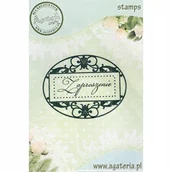 Szkolne artykuły papiernicze - Stempel - Zaproszenie oval - Agateria - miniaturka - grafika 1