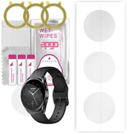Akcesoria do smartwatchy - 3x Folia hydrożelowa do Xiaomi Watch S2 46 mm - apgo Smartwatch Hydrogel Protection Ochrona na ekran smartwatcha - miniaturka - grafika 1