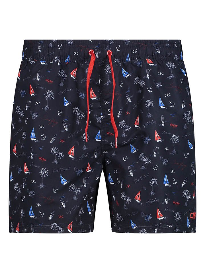 cmp Szorty kąpielowe w kolorze granatowym