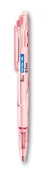 Długopisy - Długopis tetis KD706-NR 0,5mm obudowa różowa wkład olejowy niebieski p25 - miniaturka - grafika 1