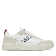 Sneakersy męskie - Sneakersy Napapijri Bark NP0A4IQR Biały - miniaturka - grafika 1