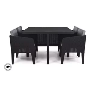 Keter Zestaw Columbia Set 5 Szary KET17202279SZ - Meble ogrodowe - miniaturka - grafika 4