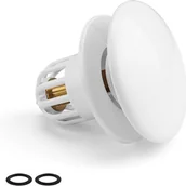 Syfony - Uniwersalny korek do wanny, korek do zlewu, kompatybilny z otworami odpływowymi o średnicy 34-40 mm, z wyjmowanym filtrem. - miniaturka - grafika 1