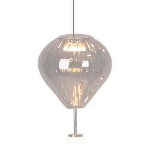 Szklana lampa wisząca Palloncini P0576 Maxlight Select LED 11W 3000K biały przydymiony - Lampy sufitowe - miniaturka - grafika 1